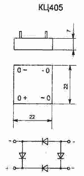 Диодная сборка КЦ405